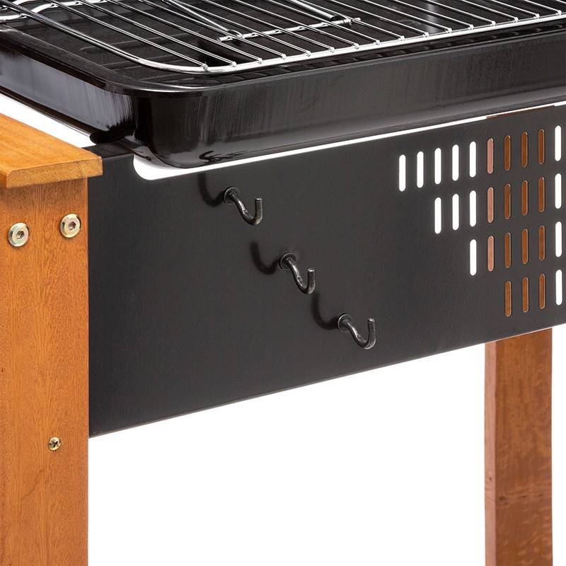 Neka - Barbecue à charbon Neka Azur bois 53x38 cm - Image 3