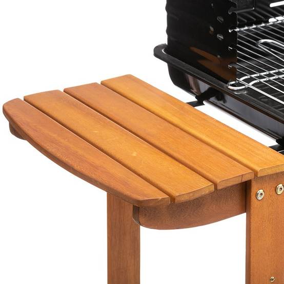 Neka - Barbecue à charbon Neka Azur bois 53x38 cm - Image 2