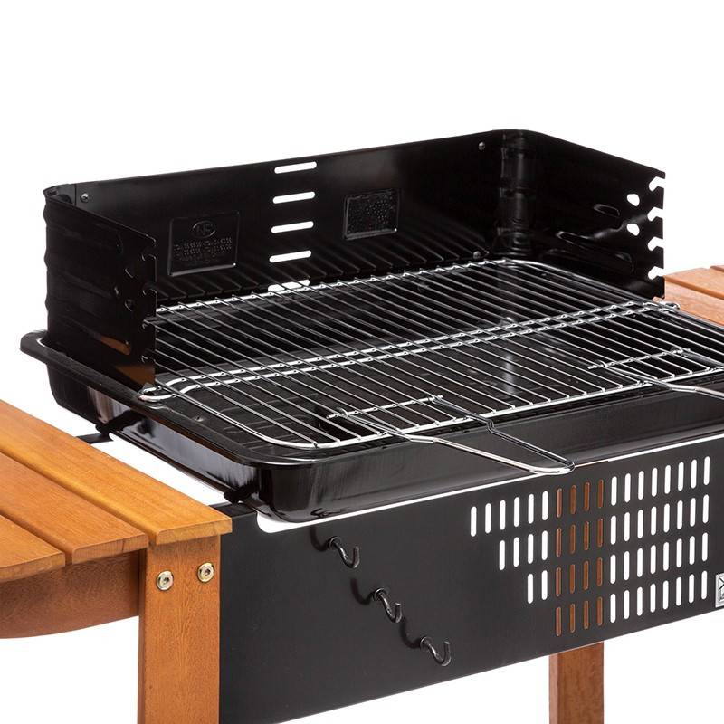Neka - Barbecue à charbon Neka Azur bois 53x38 cm - Image 4