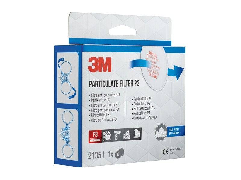 Lot de 1 paire de filtres antipoussiere P3 3M - Image 3