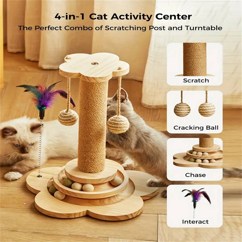 Tapis à gratter autocollant pour chats 100*40cm MCBOSON - Image 5