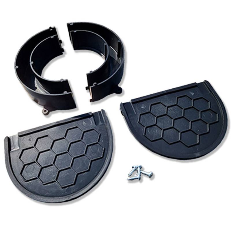 Kit 2 mètres Caniveaux grille Acier Galvanisé + Accessoires - ACO LINE ECO - Image 4