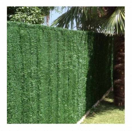 James Grass - France Green - Haie végétale artificielle 110 brins - Long 24 m, Hauteur 1.50 m - Imagen 3