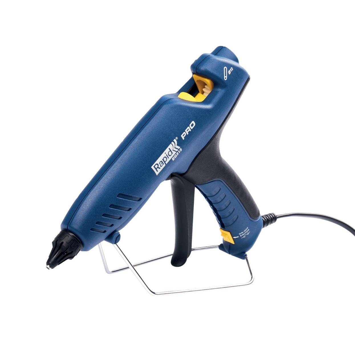 Pistolet à colle industriel PRO EG313 - Débit 900 g/h pour les bâtons de colle de 12 mm - Coffret + Colle - RAPID-ISABERG - 5001489 - Imagen 2