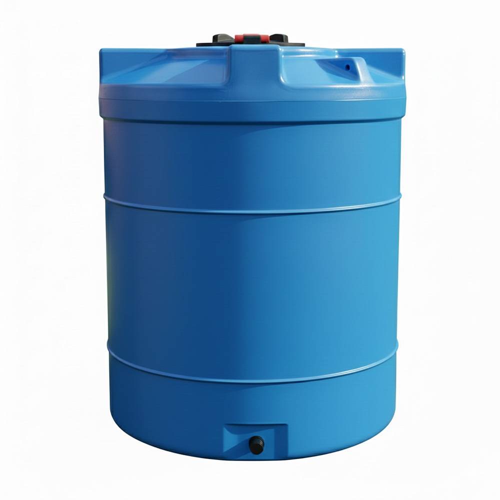 Cuve à eau verticale 3000l aérienne-plast'up rotomoulage - Imagen 1