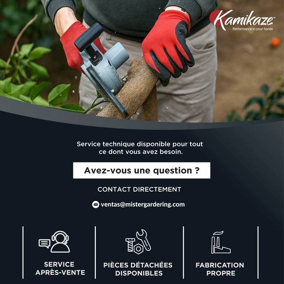 Tronçonneuse électrique KAMIKAZE KVS 8000 21V, 8 pouces, 300W, tronçonneuse électrique sans fil rechargeable avec lumière LED, travail continue - Image 9