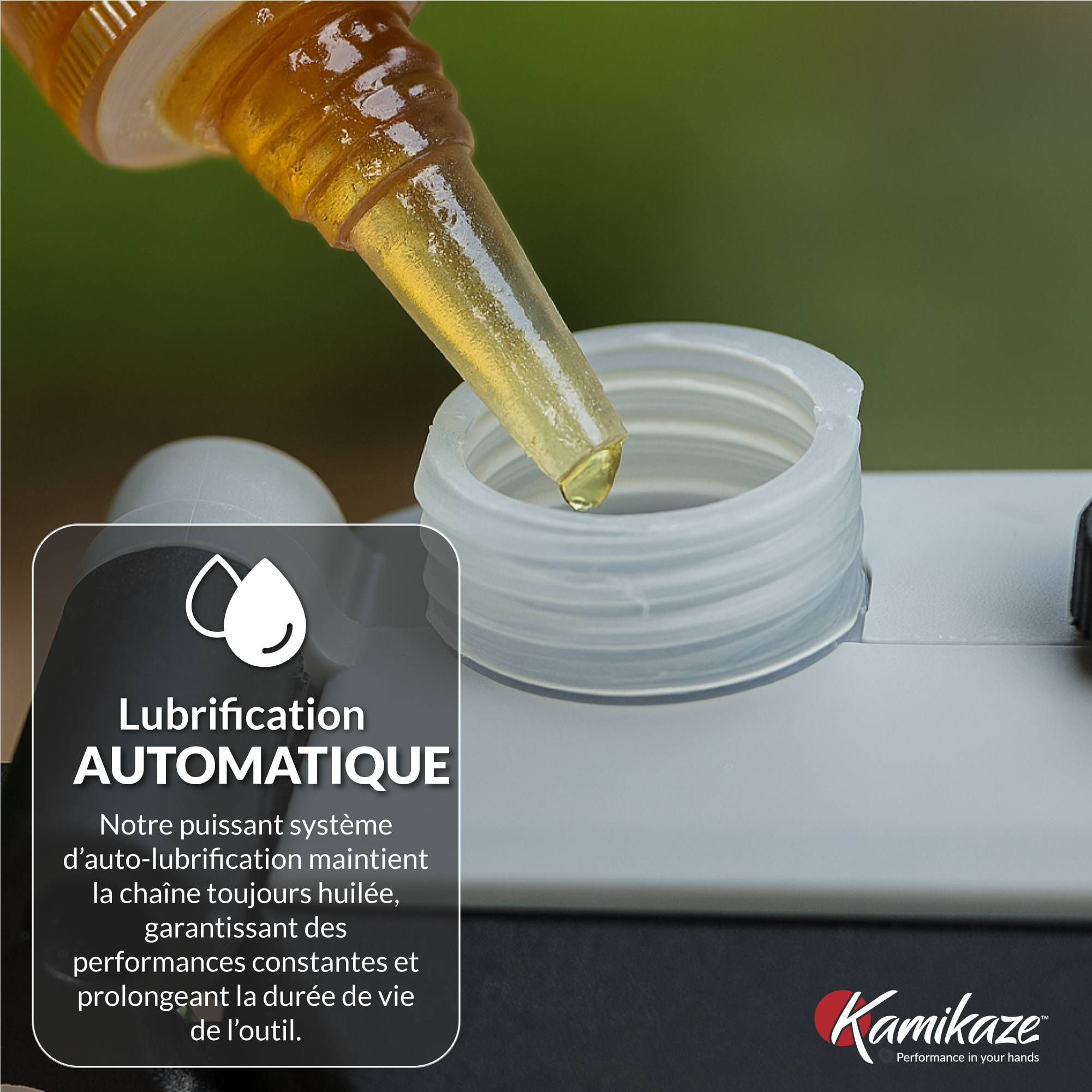 Tronçonneuse électrique KAMIKAZE KVS 8000 21V, 8 pouces, 300W, tronçonneuse électrique sans fil rechargeable avec lumière LED, travail continue - Image 6