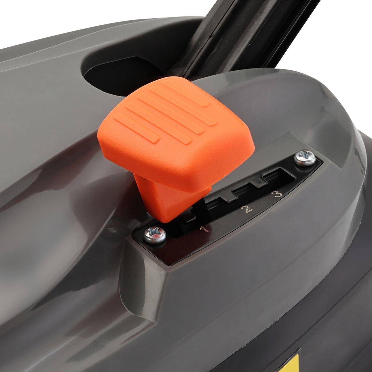 Tondeuse à gazon batterie manuelle FUXTEC FX-E1RMEH20 – 22 cm – 3 hauteurs – Jusqu’à 100 m² – Sans batterie ni chargeur - Image 9