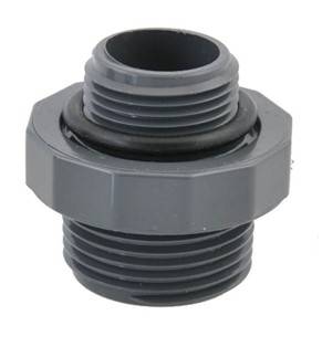Dura - Mamelon réduit PVC - 1" Mâle X 3/4" Mâle Dura