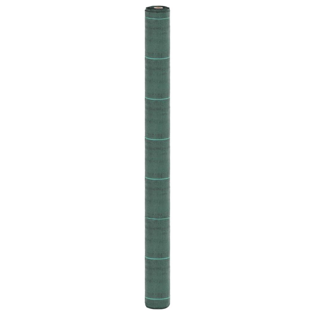 ComfortXL - Toile de paillage polypropylène pour jardin potager anti-mauvaises herbes 1,5x200 m Vert - ComfortXL Outdoor Living - Image 1