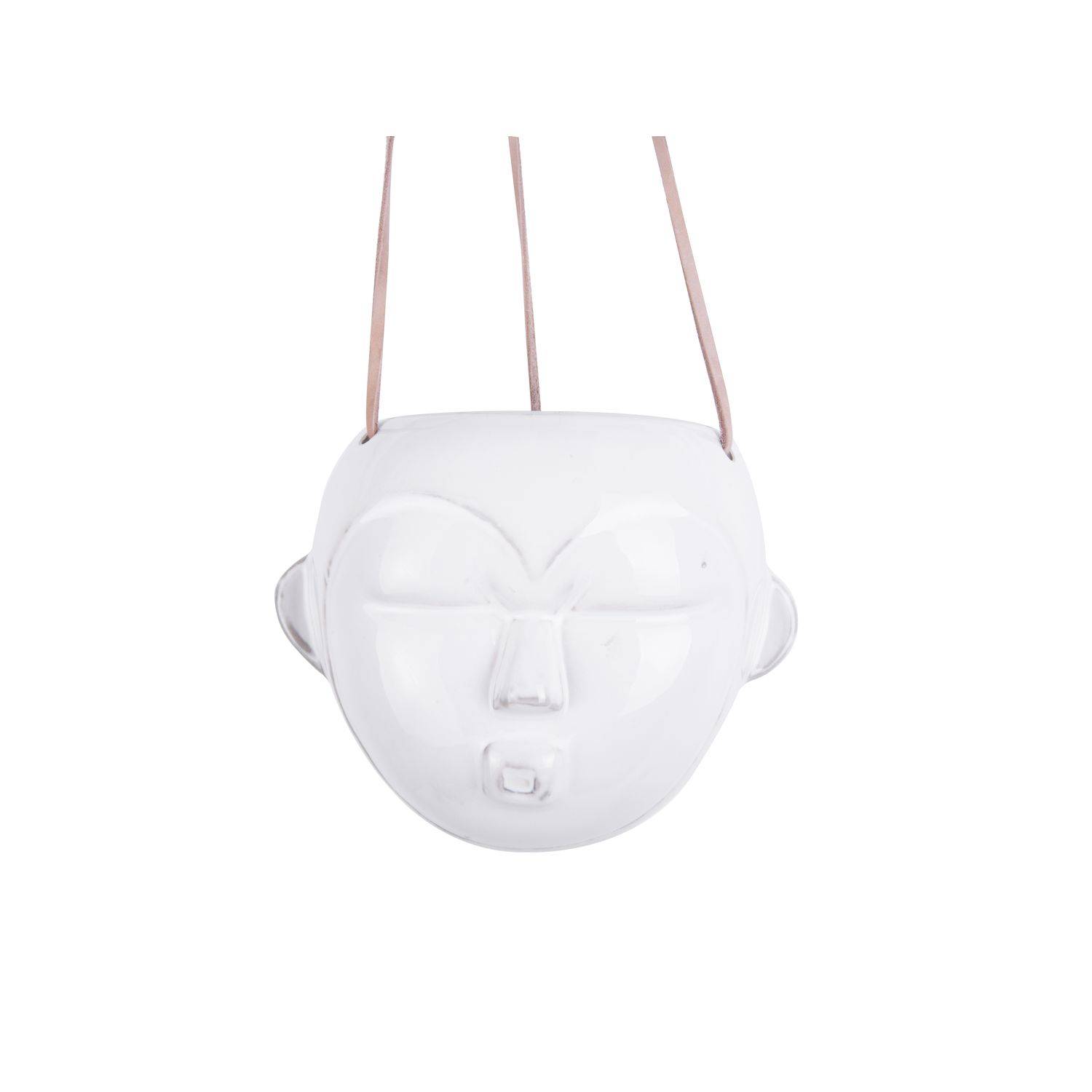 Present Time - Cache-pot design rond suspendu Mask - Present Time - Imagen 1