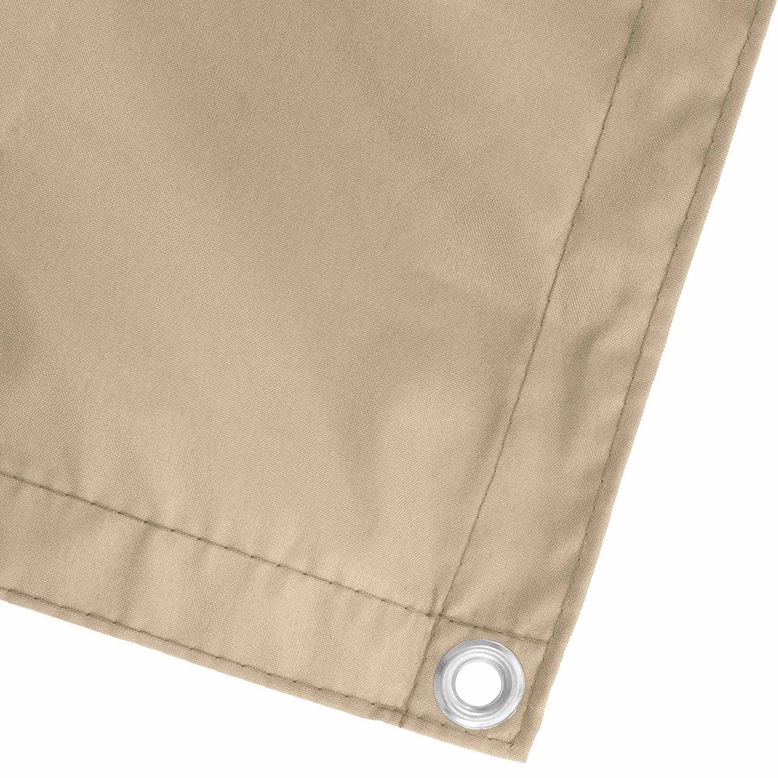 Écran de balcon Tissu Oxford Beige 100 x 700 cm - PANGIVO - Image 3