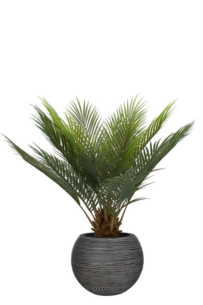 Artificielles - Palmier Cycas artificiel en pot, H 60 cm, D 60 cm - Imagen 2