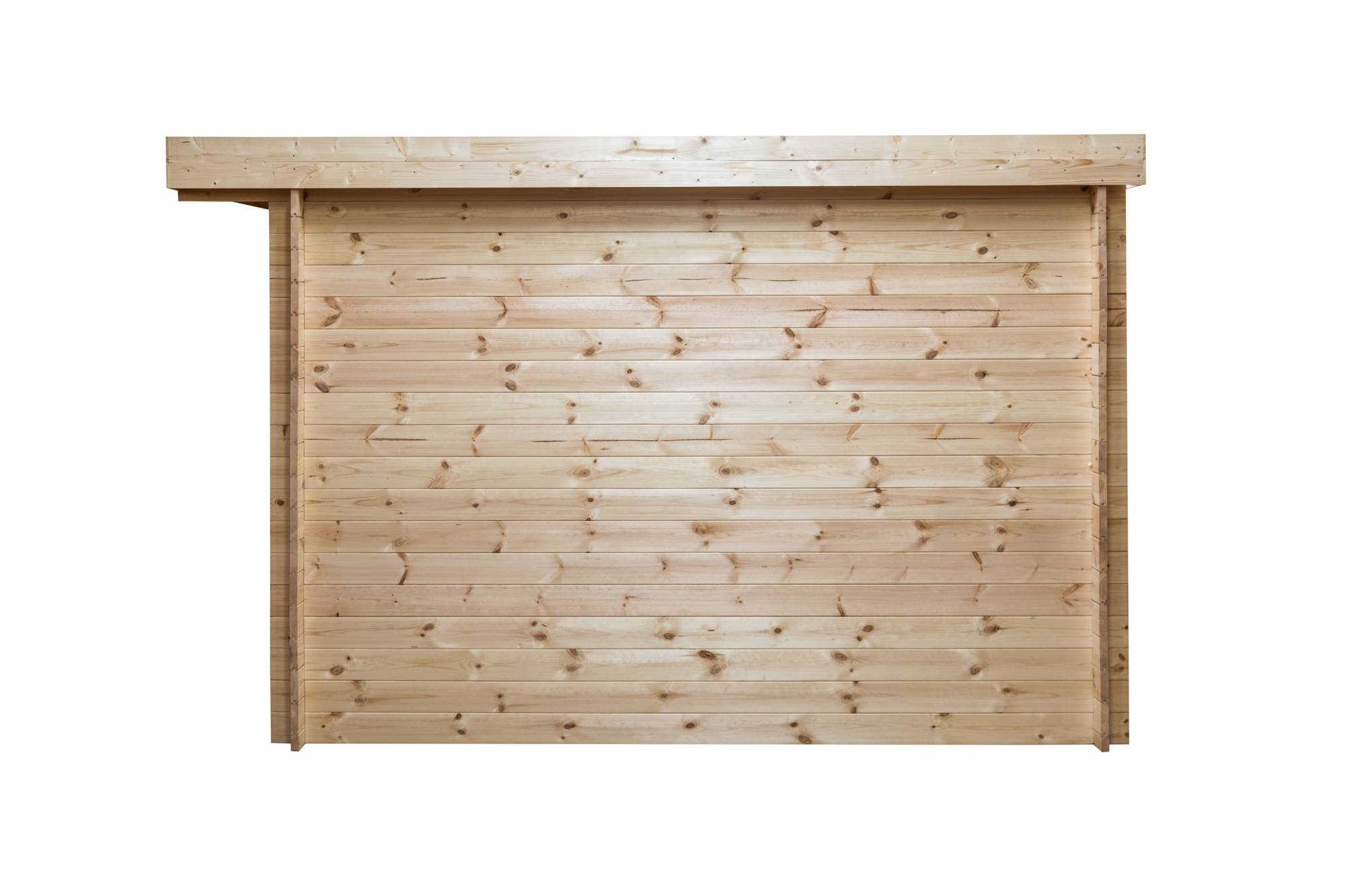 Abri de jardin en bois, surface utile 9.9m², 388x298cm, ep 28mm, INT023 /GARTFLEX - Image 3