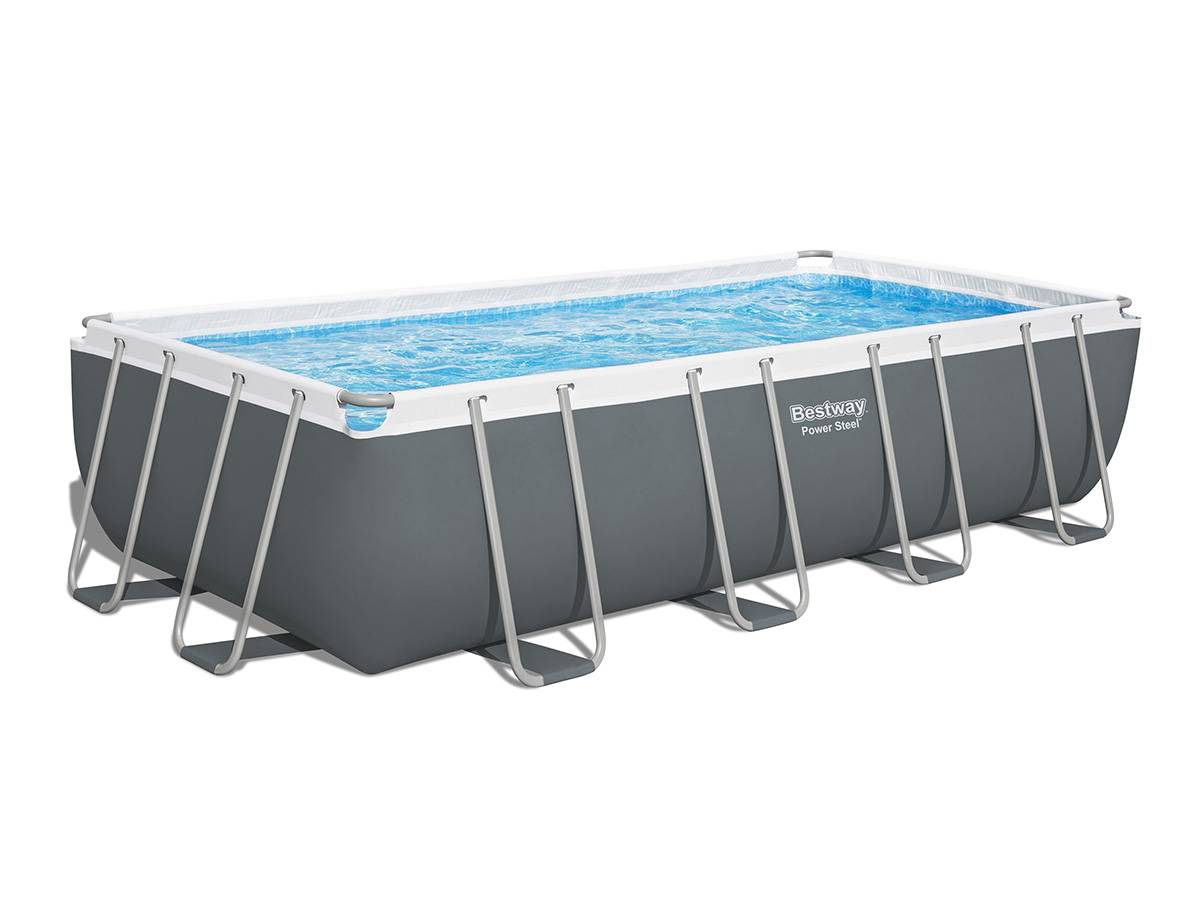 Bestway - Piscine tubulaire Power Steel rectangulaire 5,49 x 2,74 x 1,22 m - Bestway - Imagen 2