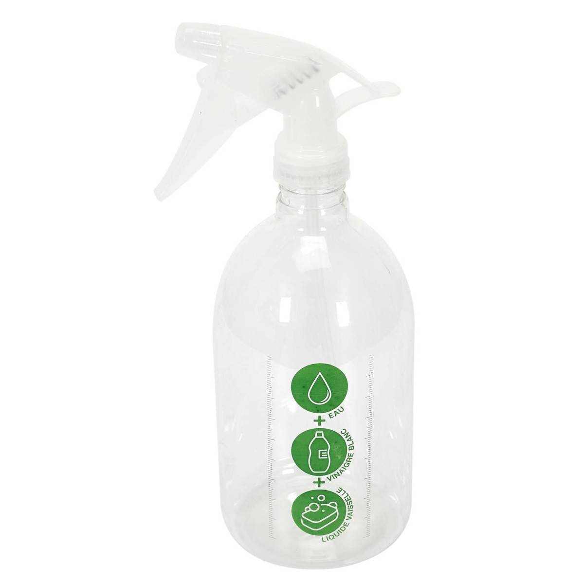 Paris Prix - Bouteille Spray "Ménage" 750ml Transparent - Image 1