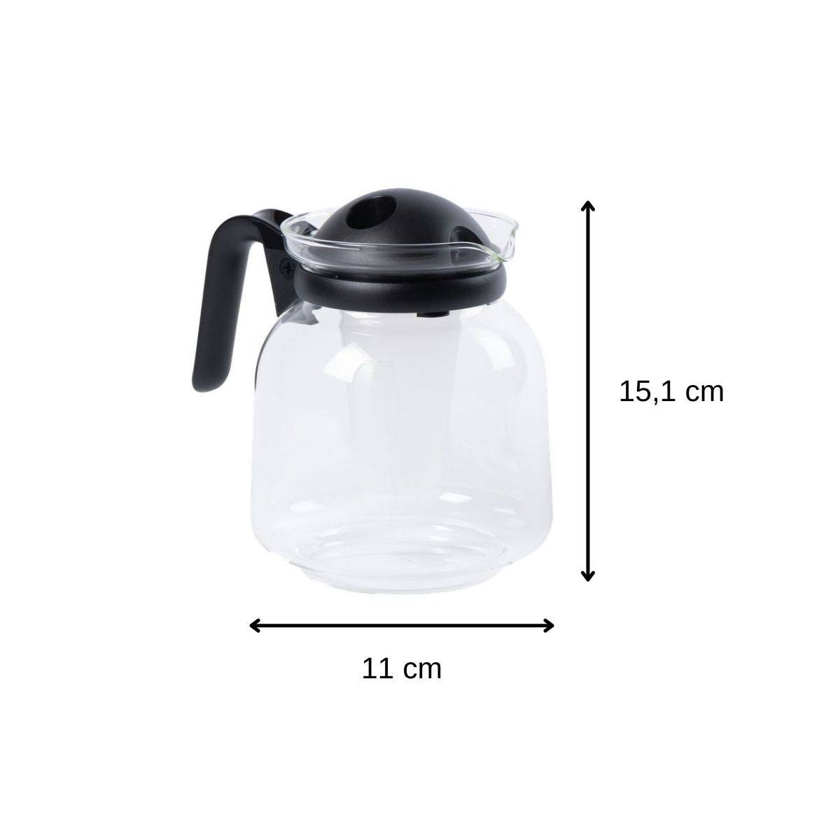 Verseuse à thé micro-ondable 1,5 litres Fackelmann - Image 3