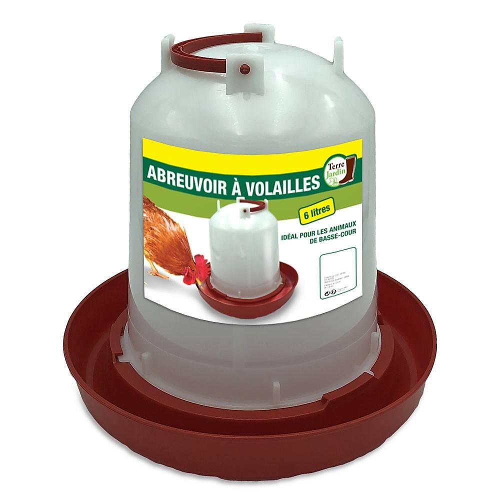 Terre Jardin - Abreuvoir poules 6 litres - Image 2