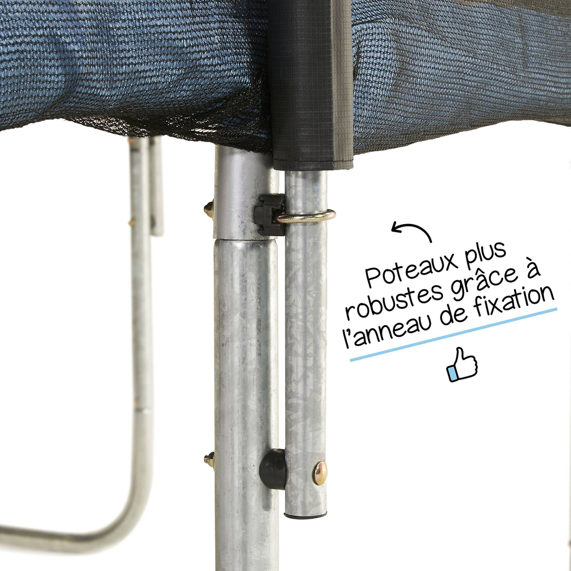 Kangui - Trampoline de jardin 250 cm + filet de sécurité | Normes CE/EU Kangui - Imagen 5