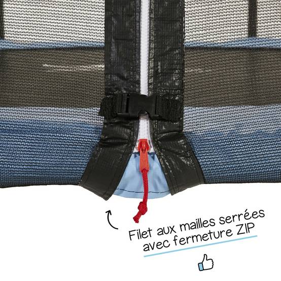 Kangui - Trampoline de jardin 250 cm + filet de sécurité | Normes CE/EU Kangui - Imagen 3
