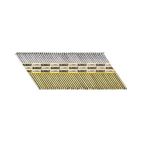 Pointes crantées inoxydables DEWALT 2,8 x 63 mm - Boite de 1200 - DNPT28R63SZ - Image 2