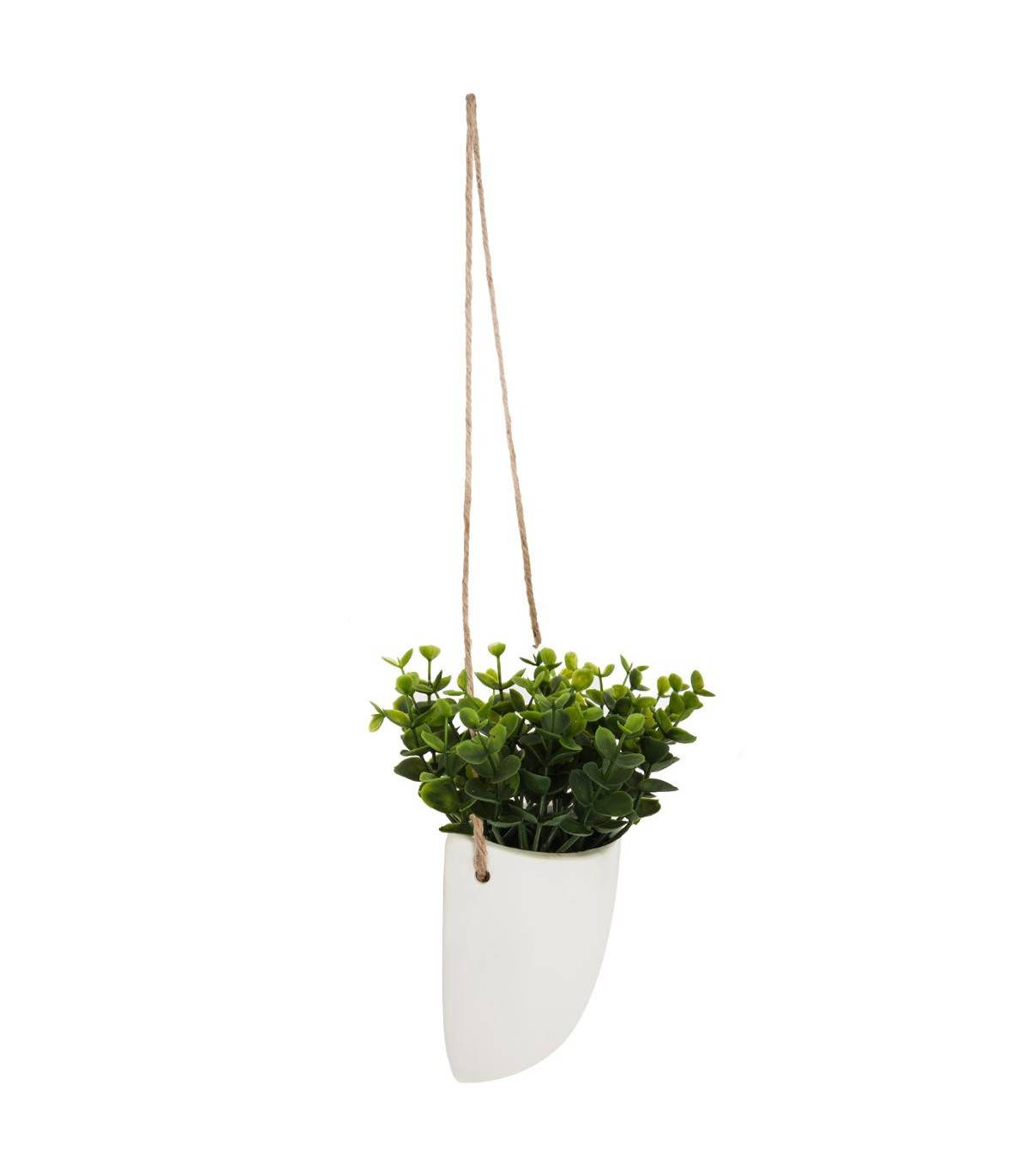 Plante artificielle murale Pot en céramique H 20 cm - Imagen 1