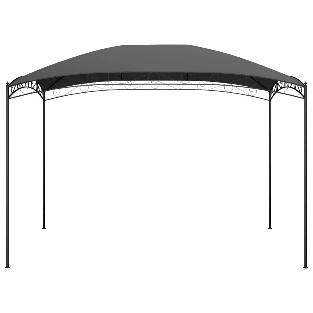 Pergola Jardin - Tonnelle de jardin - Belvédère 3x4x2,65 m Anthracite 180 g/m² MI36 - Image 1