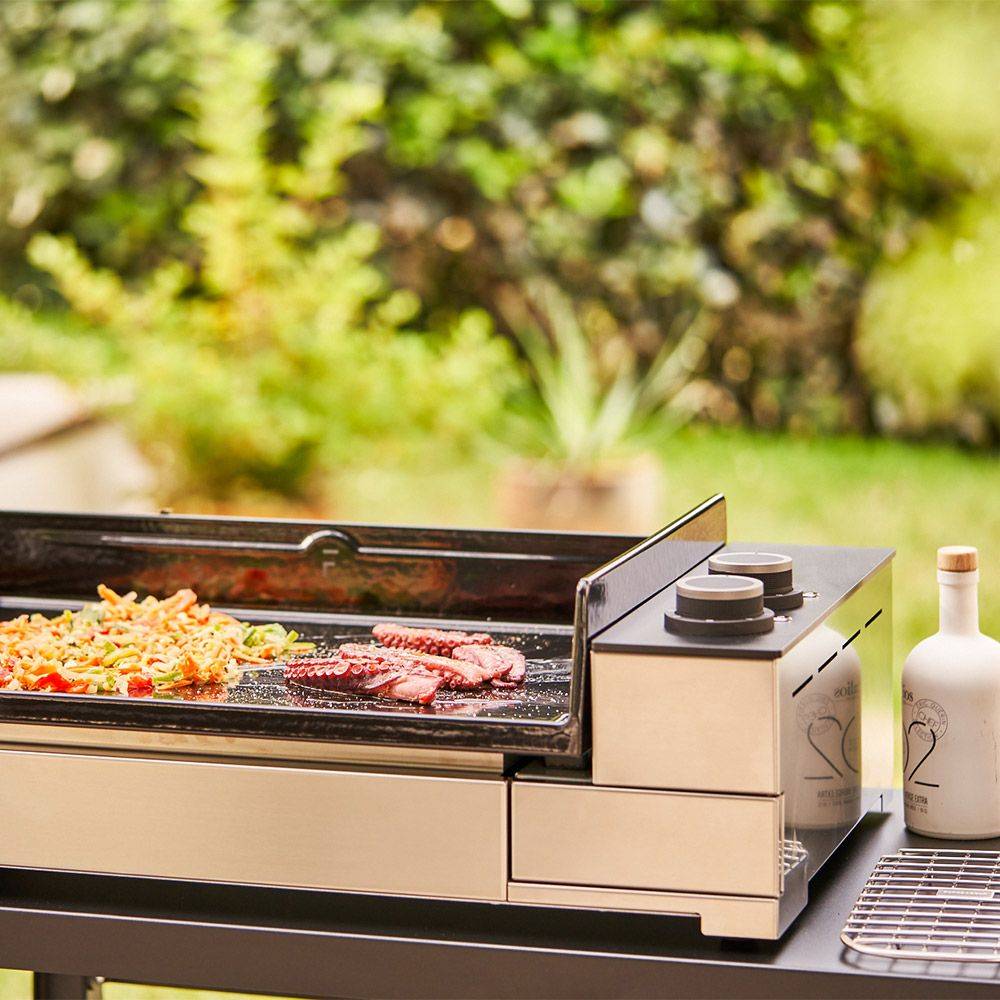 Forge Adour - Plancha électrique Premium 60 - Inox - Imagen 2