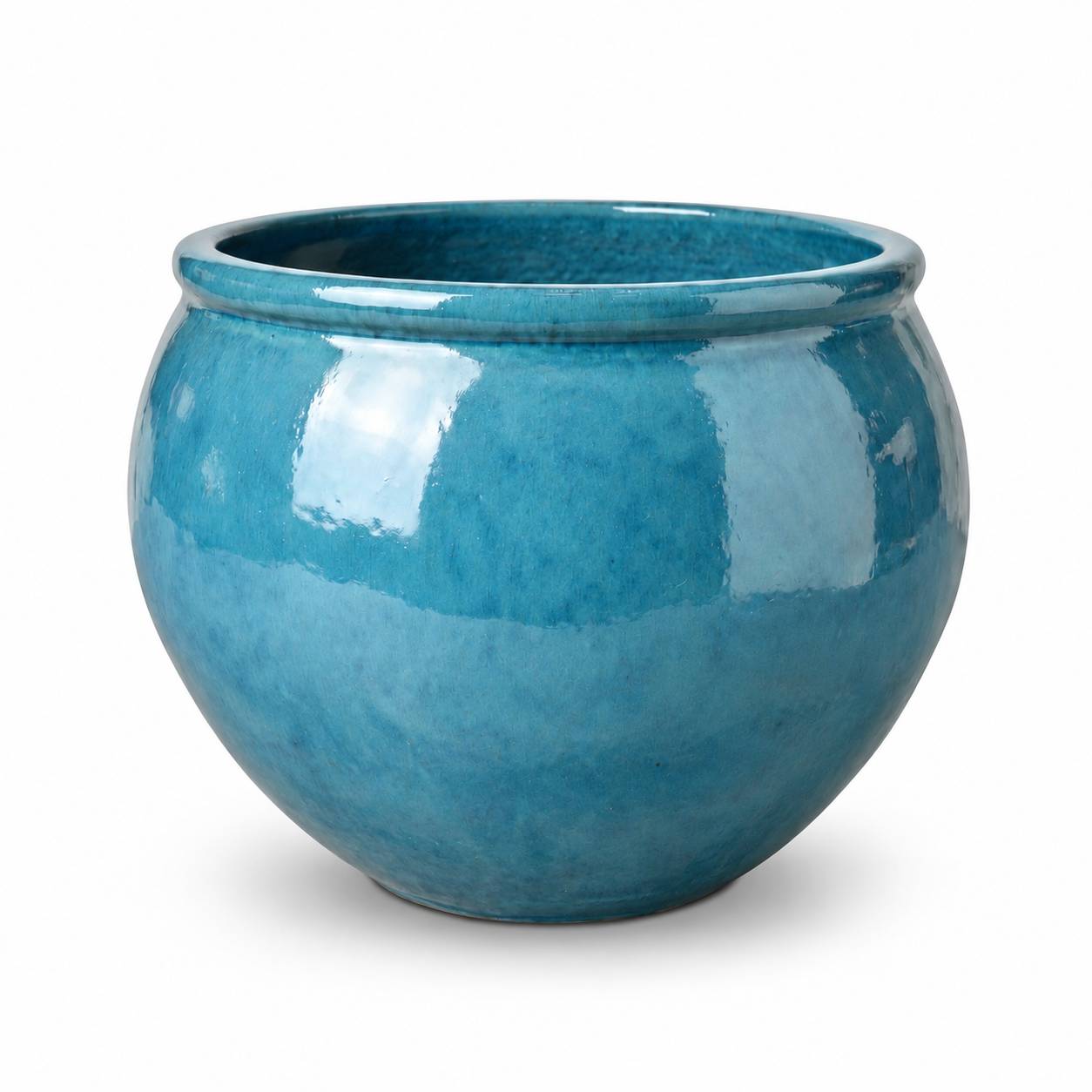 Provencelia - Pot LUTECE 53x43cm bleu caraîbes - Image 1