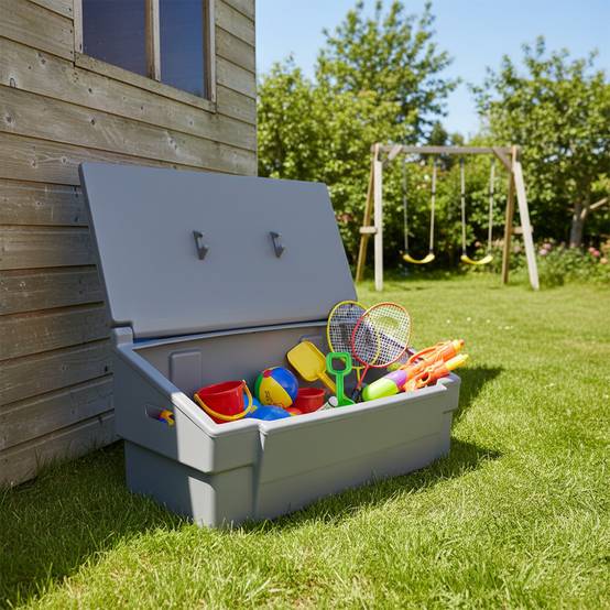 Coffre de jardin 100l -plast'up rotomoulage - Imagen 3