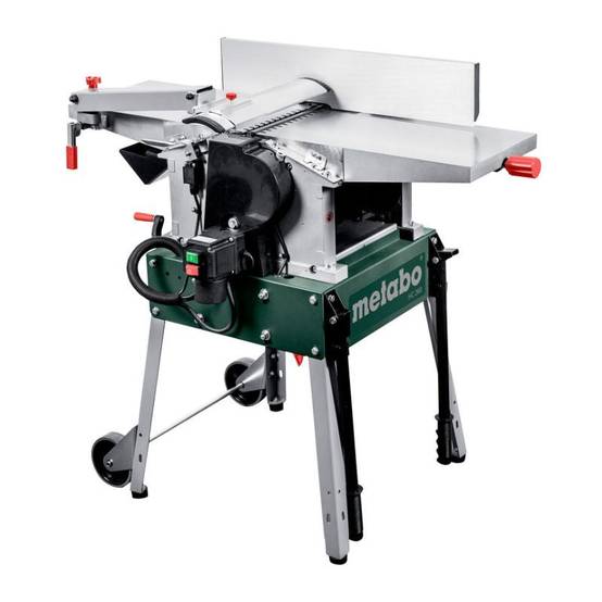 Metabo - Raboteuse dégauchisseuse filaire METABO HC 260 C - 2,2 WNB (114026000) Metabo - Image 1