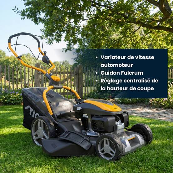 Stiga - Tondeuse Combi 748 V, moteur GCVx145, bac 60L, système 4 en 1 - STIGA - Image 6