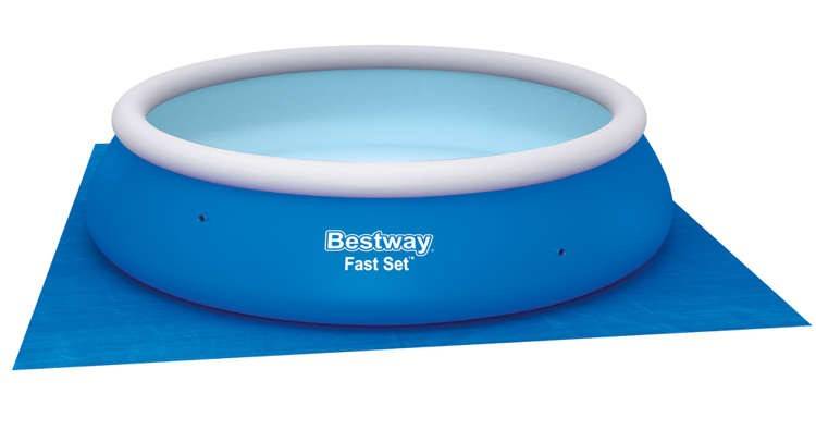 Entrepotbrico - Tapis de piscine 396x396cm - BESTWAY 58002 - Image 2