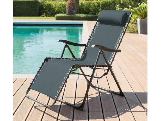 Hesperide - 2 Fauteuils de jardin relax SILOS Bleu Canard - Hespéride - Image 8