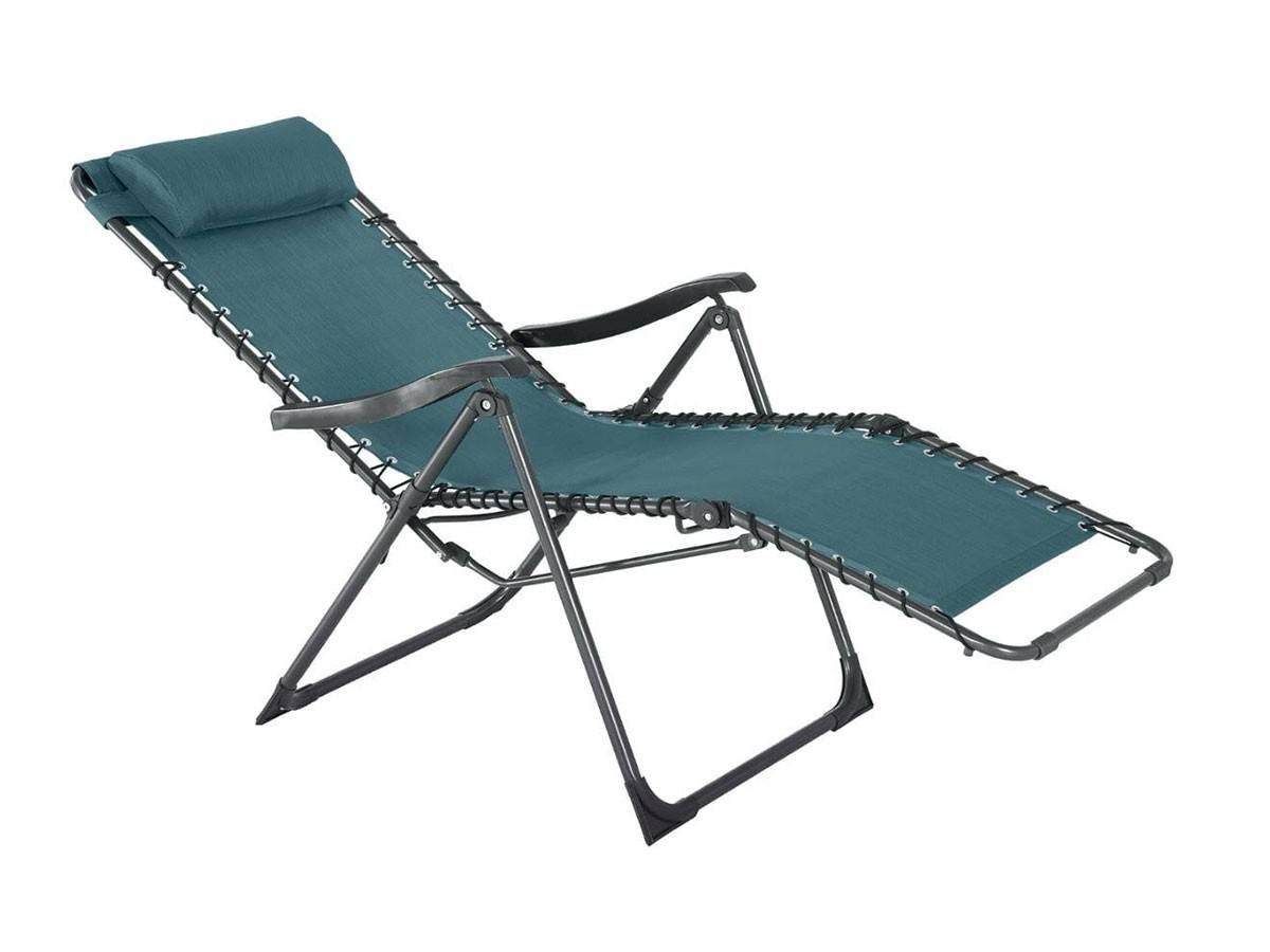 Hesperide - 2 Fauteuils de jardin relax SILOS Bleu Canard - Hespéride - Image 3