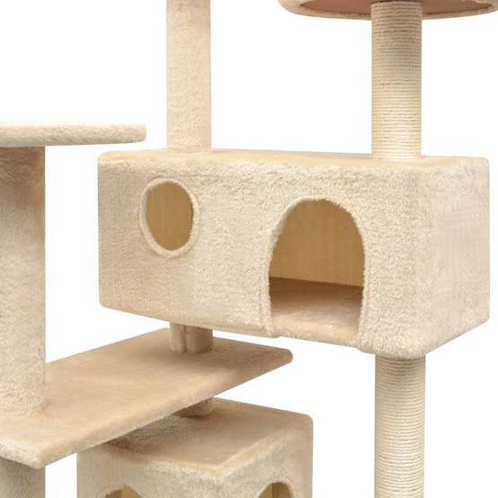 Arbre à chat Bellmead Beige 50 X 50 cm - P87209B - Image 3