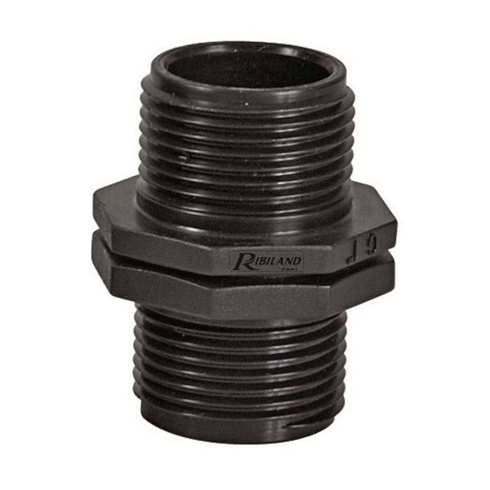 Ribimex - Raccord réduction pompe surface 1" x 3/4" mâle/mâle