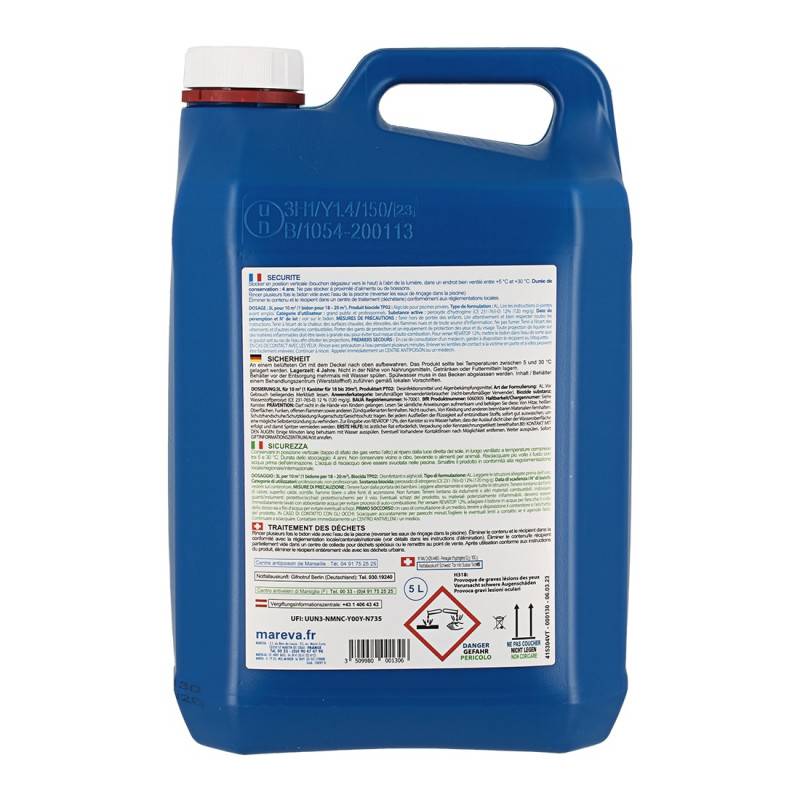 Algicide MAREVA REVATOP 12 % - 5 L - 000124U - Image 2