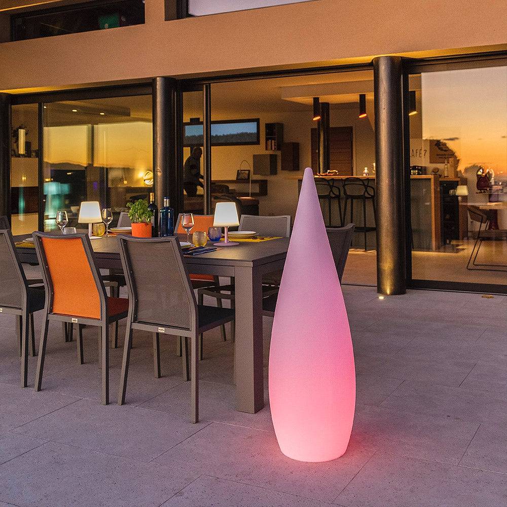Lumisky - Lampadaire d'extérieur sans fil CLASSY RGB H120cm - Imagen 5
