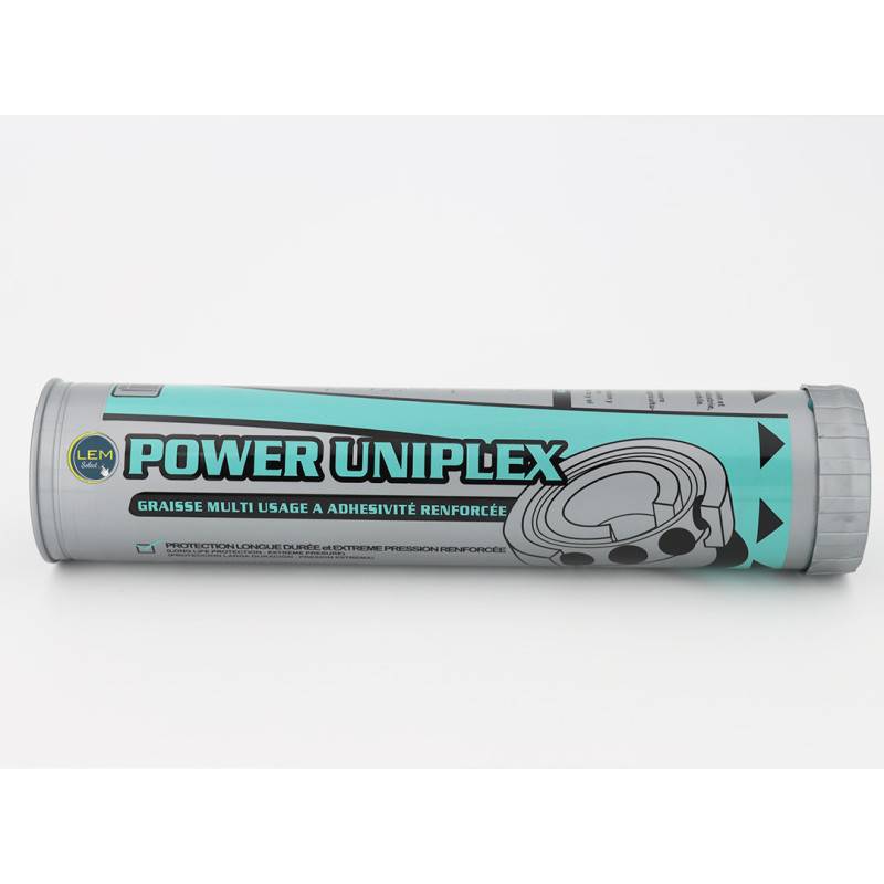 Cartouche bleu de Graisse Lithium Minerva POWER UNIPLEX 400gr - Image 1