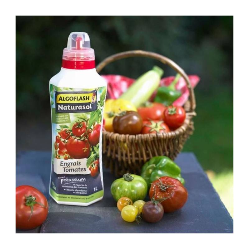 Algoflash Naturasol - Engrais liquide Tomates 1 L - Image 2