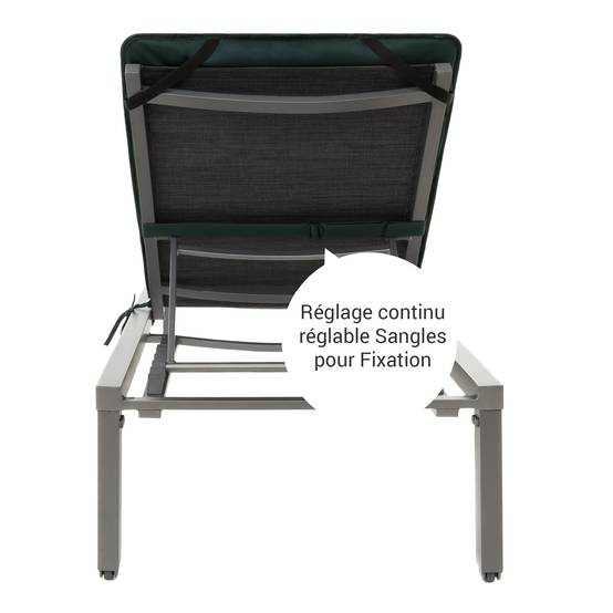 Coussin de Transat FlAIR - vert - 200x70cm - Image 4
