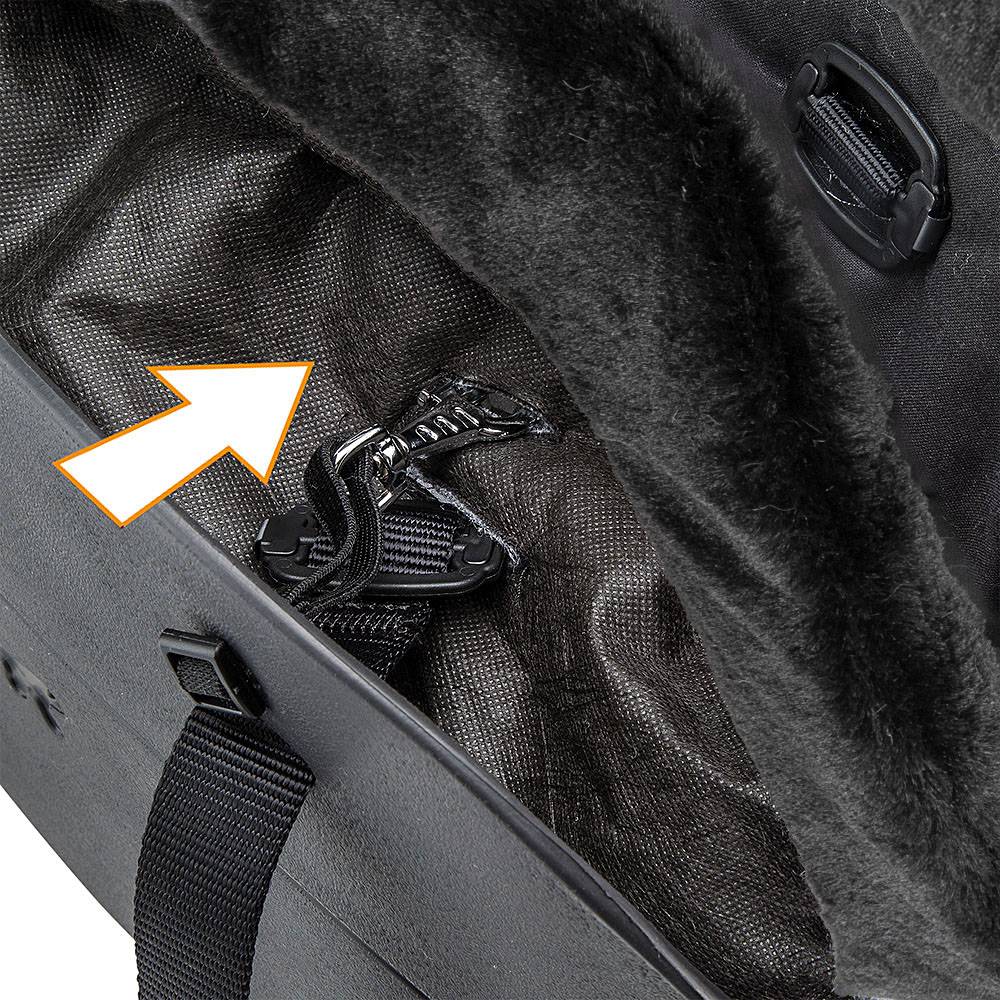 Ferplast - Revêtement chaud cover pour sac With-Me Ferplast extérieur peluche 2 couleurs - Imagen 2