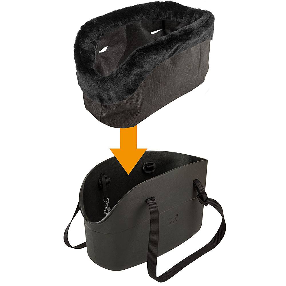 Ferplast - Revêtement chaud cover pour sac With-Me Ferplast extérieur peluche 2 couleurs - Imagen 3
