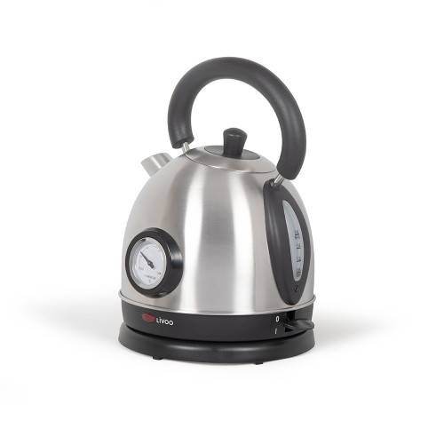 Livoo - Bouilloire rétro inox avec thermomètre 1800W - Imagen 5