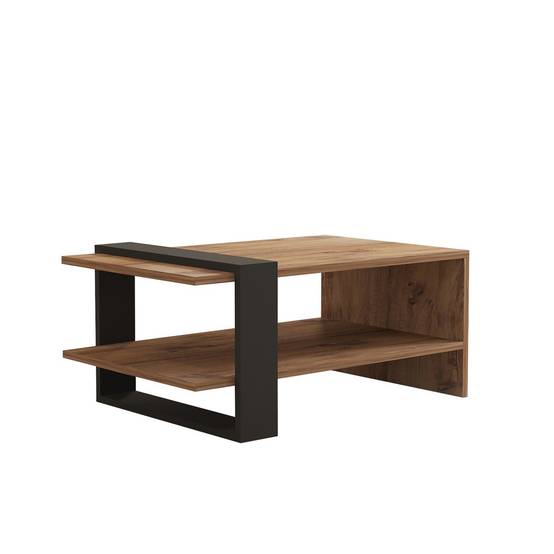 Habitat Et Jardin - Table Basse En Bois "ova" - 80 X 55 X 35 Cm - Marron -hanah Home - Image 1