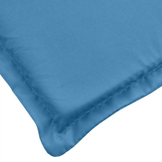PANGIVO - Coussin de chaise longue polyester bleu mélangé 186 x 58 x 4 cm - PANGIVO - Image 7