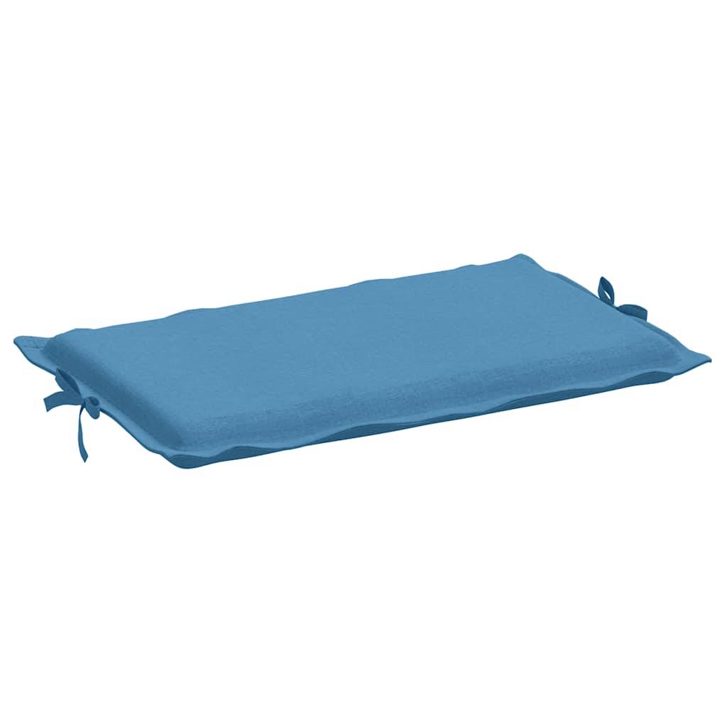 PANGIVO - Coussin de chaise longue polyester bleu mélangé 186 x 58 x 4 cm - PANGIVO - Image 5