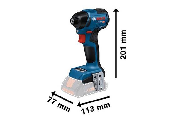 Bosch - Visseuse à chocs GDR 18V-220 C - BOSCH - avec L-Boxx - 06019L6001 - Image 2