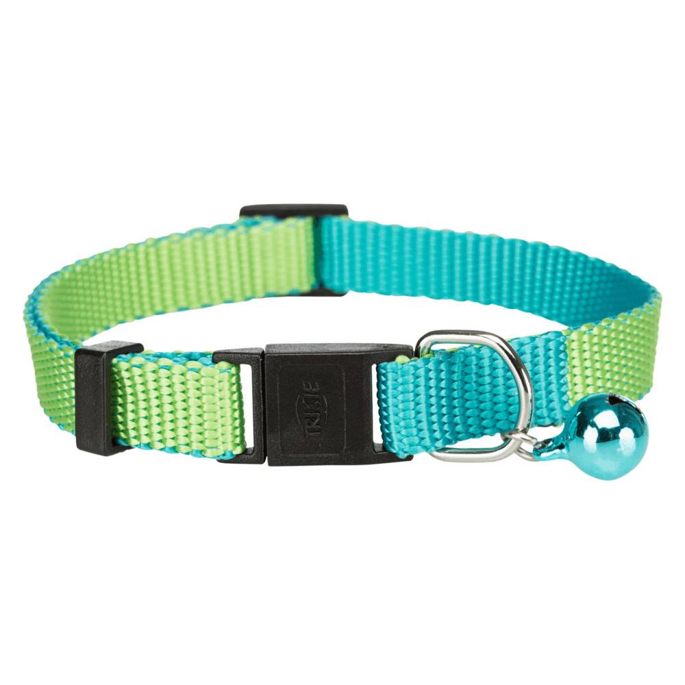 Trixie - Collier bicolore, avec une clochette couleur aléatoire pour chat - Imagen 9